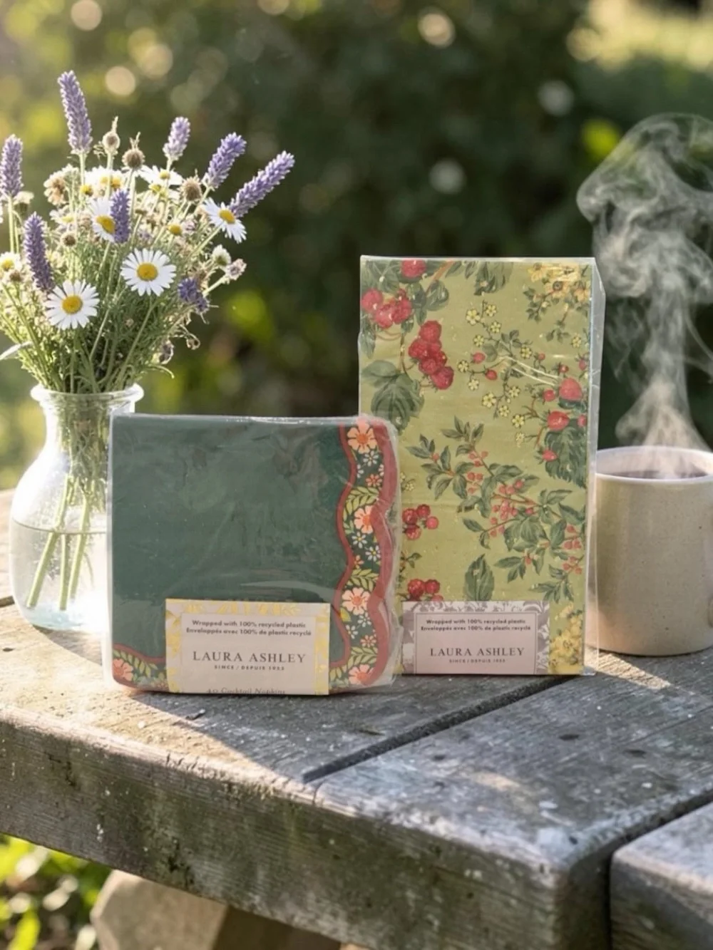 Laura Ashley set green